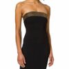 PINKO OVVIO Cocktailkleid, Schwarz