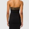 PINKO OVVIO Cocktailkleid, Schwarz