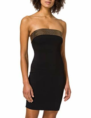 PINKO OVVIO Cocktailkleid, Schwarz