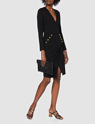 PINKO Quintino Abendkleid, Schwarz