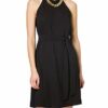 PINKO RIPOSATO Cocktailkleid, Schwarz