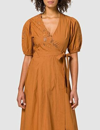 PINKO SCANDALOSO Midi-Kleid, Braun
