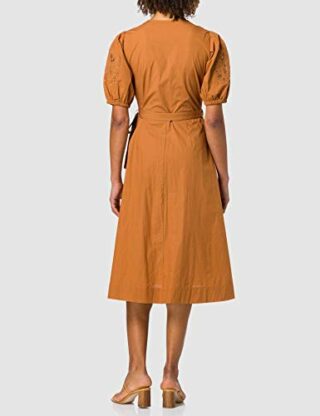 PINKO SCANDALOSO Midi-Kleid, Braun