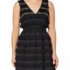 PINKO Stefano Abendkleid, Schwarz