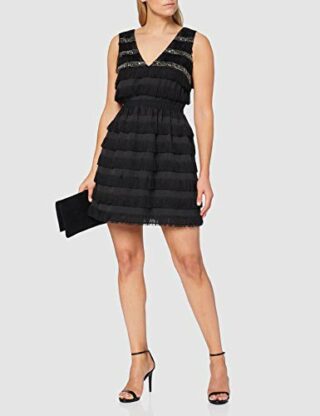 PINKO Stefano Abendkleid, Schwarz