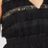 PINKO Stefano Abendkleid, Schwarz