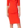 PINKO TREMULO Cocktailkleid, Rot
