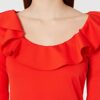 PINKO TREMULO Cocktailkleid, Rot