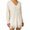 PINKO Tennis Strickkleid, Beige