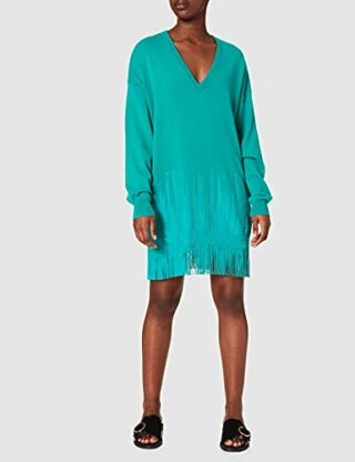 PINKO Tennis Strickkleid, Blau