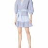 Parker C9A5997CTS Ausgestelltes Kleid, Blau