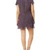 Parker Indie Minikleid mit Wickelfront, Braun