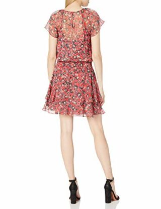 Parker P9A5952PCF Minikleid, Rot