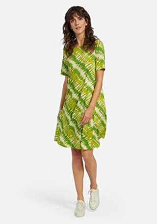 Peter Hahn Jerseykleid, Grün