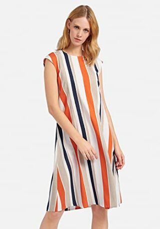 Peter Hahn Kleid zum Schlupfen Damen, Rot