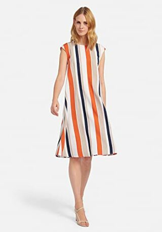Peter Hahn Kleid zum Schlupfen Damen, Rot