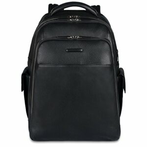 Piquadro Notebook Rucksack, Schwarz