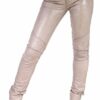 RICANO Donna 2 Damen Lederhose, Weiss