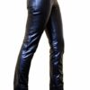 RICANO Dorin Damen Lederhose, Schwarz