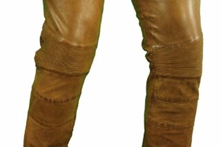 RICANO FRANKLIN Herren Lederhose, Braun
