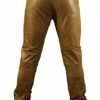 RICANO FRANKLIN Herren Lederhose, Braun