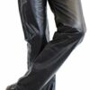 RICANO JEANS 06 Herren Lederhose, Schwarz