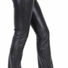 RICANO Low Cut 2 Damen Lederhose, Schwarz