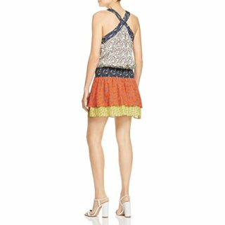 Ramy Brook Kristall-Minikleid mit Blumen, Bunt