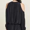Ramy Brook Lauren Minikleid, Schwarz