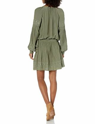 Ramy Brook MIA Besticktes Minikleid, Grau