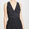 Ramy Brook Mishka Ärmelloses Minikleid, Schwarz