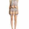 Ramy Brook Paris Ärmelloses Minikleid, Gelb