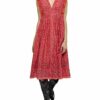 Replay W9600.000.71952 Sommerkleid, Rot