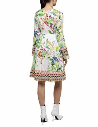 Replay W9602.000.72008 A-Linien-Kleid, Bunt