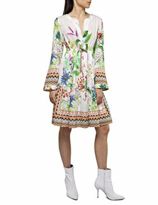 Replay W9602.000.72008 A-Linien-Kleid, Bunt