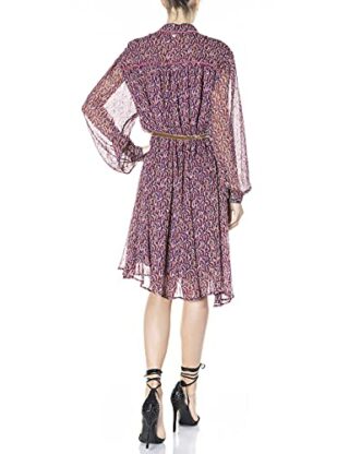 Replay W9711 Midikleid mit Muster, Bunt