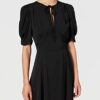 Scotch & Soda Maison Kurzärmliges T-Shirt Kleid, Schwarz