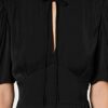 Scotch & Soda Maison Kurzärmliges T-Shirt Kleid, Schwarz
