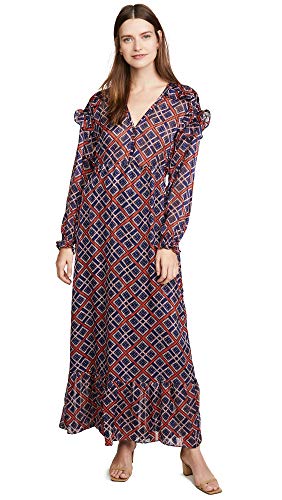 Scotch & Soda Maison Maxi Kleid, Bunt