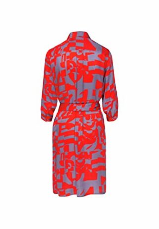 Seidensticker Blusenkleid Midi Kleid, Rot