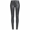 Set Dakota Stretch Lederhose, Schwarz