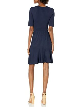 Shoshanna Carin Strickkleid, Blau