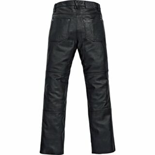 Spirit Motors Motorradhose Lederhose 1.0, Schwarz