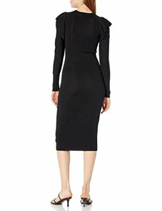 Steve Madden Puff Idea Dress Kleid, Schwarz