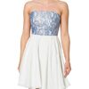 Swing Abendkleid aus Strick, Bunt