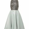 Swing Cocktailkleid, Grau