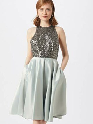 Swing Cocktailkleid, Grau