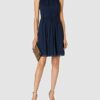 Swing Emma A-Linie Cocktailkleid, Blau