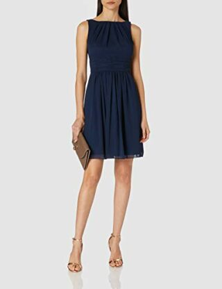 Swing Emma A-Linie Cocktailkleid, Blau