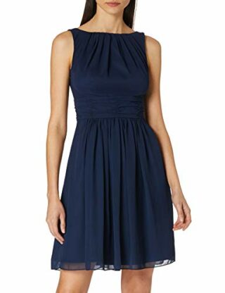 Swing Emma A-Linie Cocktailkleid, Blau